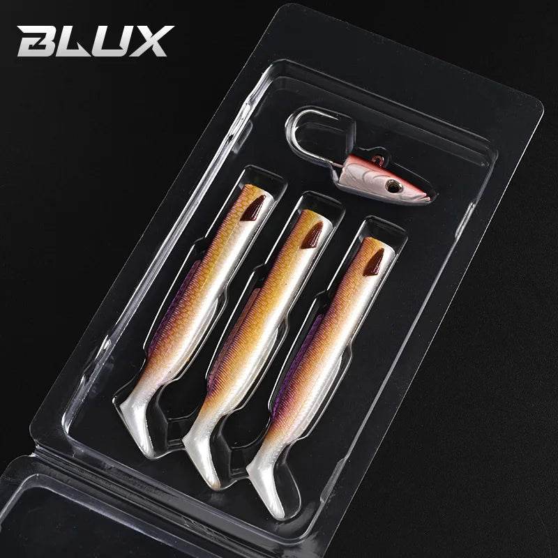 BLUX Happy Sandeel Soft Paddle Tail Lure - Fish & Cheaps | Fishing & Outdoor Gear