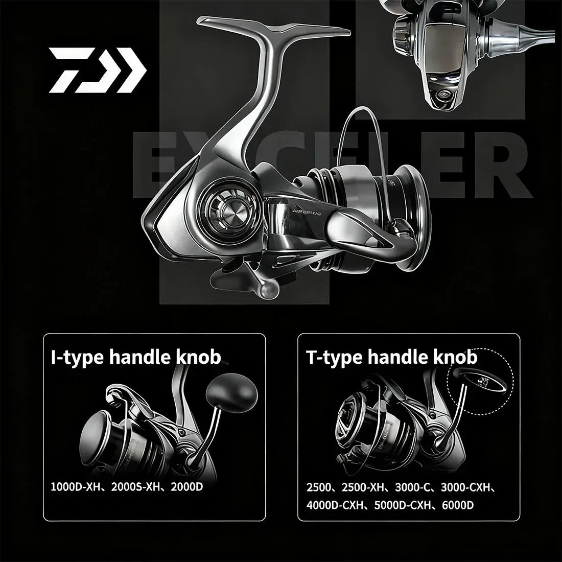 DAIWA EXCELER LT Spinning Reel - Fish & Cheaps | Fishing & Outdoor Gear