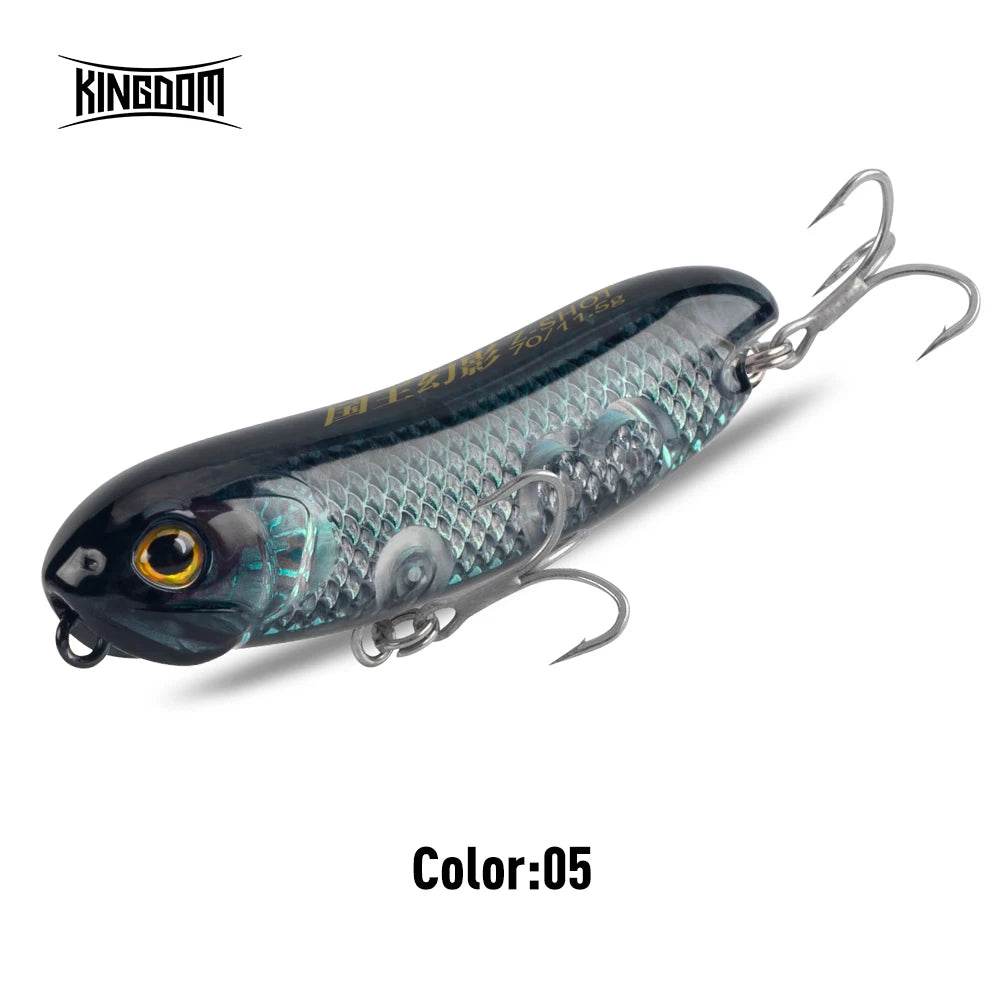 Kingdom Z-Dog 3D Hologram Topwater Lure - Fish & Cheaps | Fishing & Outdoor Gear