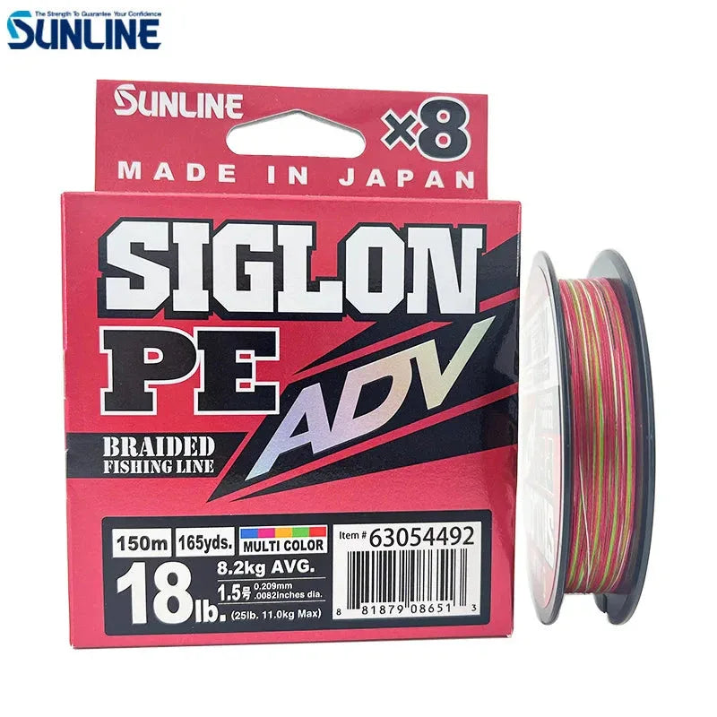 Sunline Siglon ADV PE 8x Braided Fishing Line - Fish & Cheaps | Fishing & Outdoor Gear
