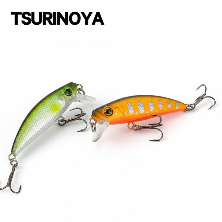 TSURINOYA Intruder 46S Trout Minnow – High Precision Casting Lure - Fish & Cheaps | Fishing & Outdoor Gear
