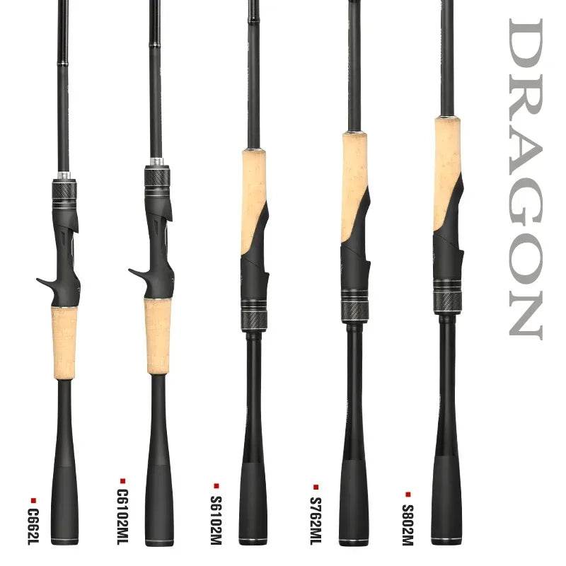 TSURINOYA DRAGON Spinning & Casting Rod – 1.98m/2.08m - Fish & Cheaps | Fishing & Outdoor Gear