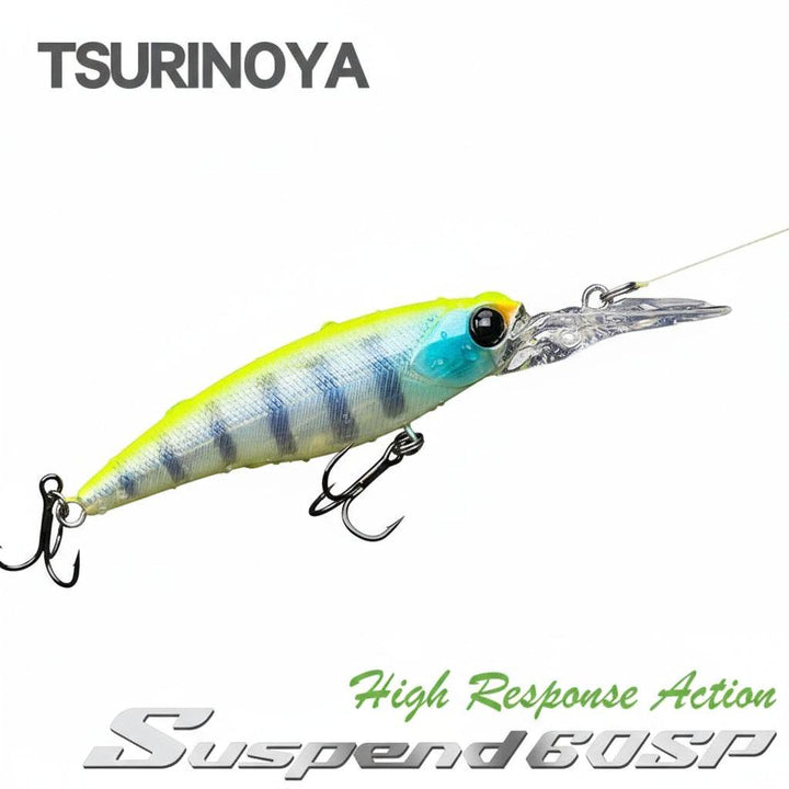 TSURINOYA Max 3.7m 60SP Suspending Minnow - Fish & Cheaps | Fishing & Outdoor Gear