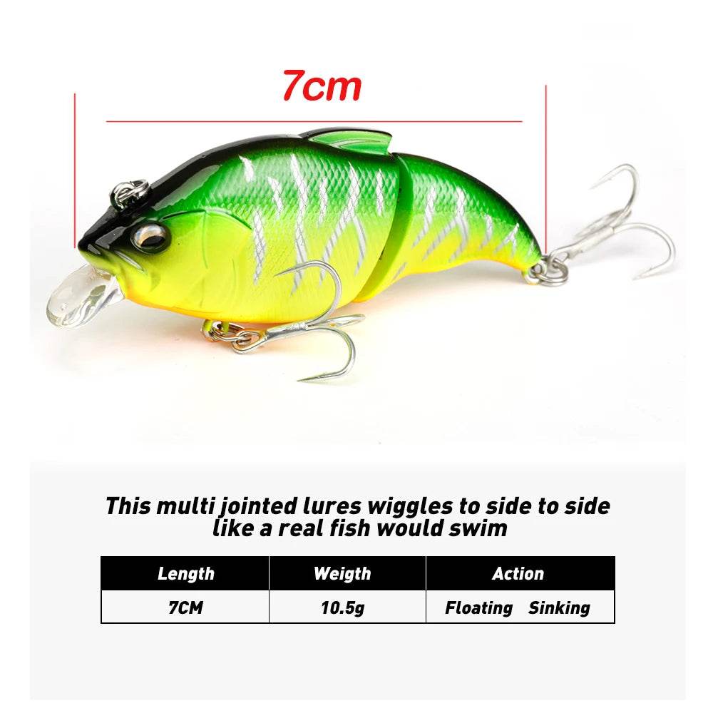 JOHNCOO 7cm VIB Sinking/ Floating Swimbait - Fish & Cheaps | Fishing & Outdoor Gear