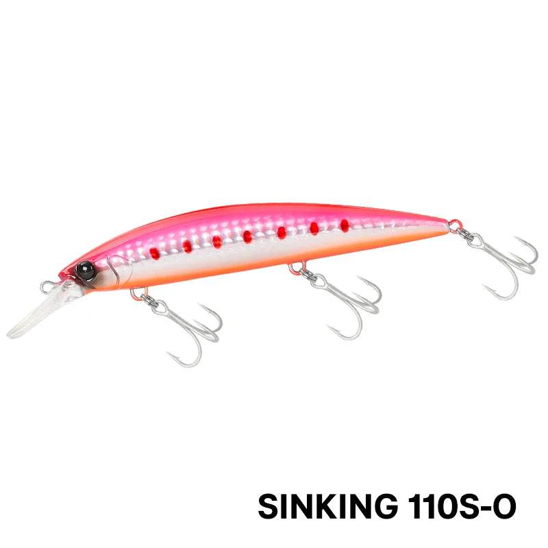 TSURINOYA WIZARD 110S Heavy Casting Minnow Lure - Fish & Cheaps | Fishing & Outdoor Gear