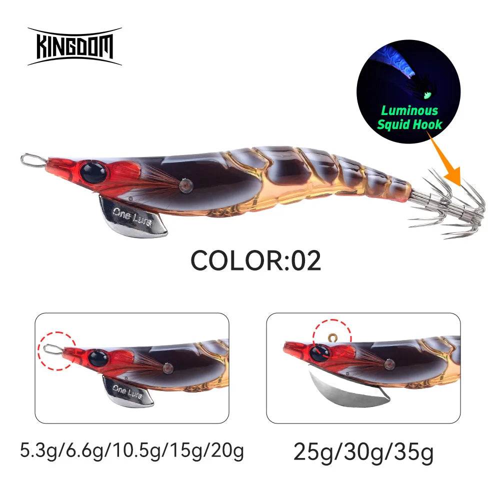 Kingdom Luminous EGI Squid Jig - Fish & Cheaps | Fishing & Outdoor Gear