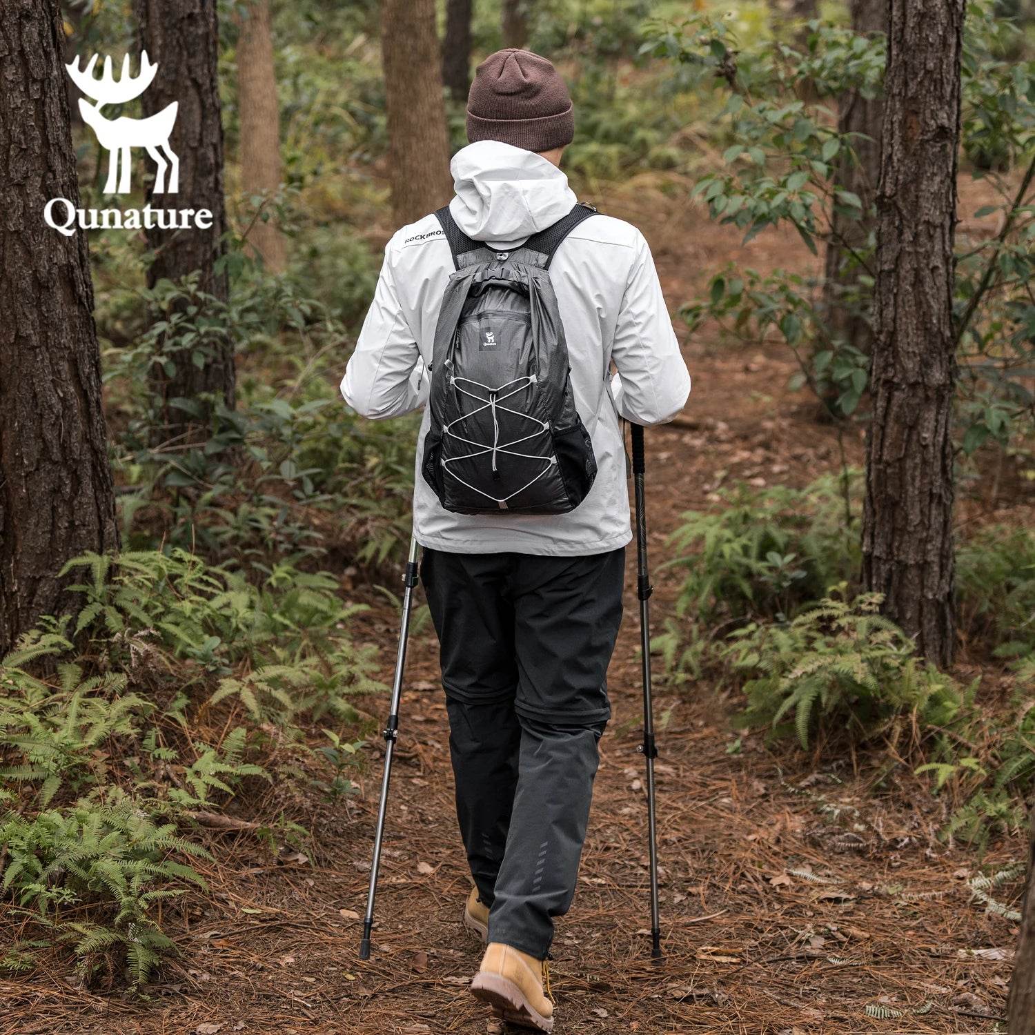 Qunature Folding Hiking Backpack - Fish & Cheaps | Fishing & Outdoor Gear