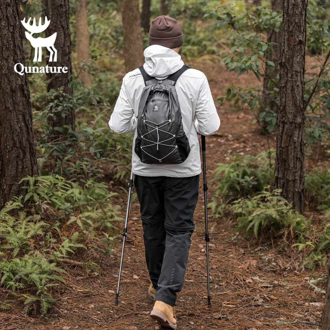 Qunature Folding Hiking Backpack - Fish & Cheaps | Fishing & Outdoor Gear