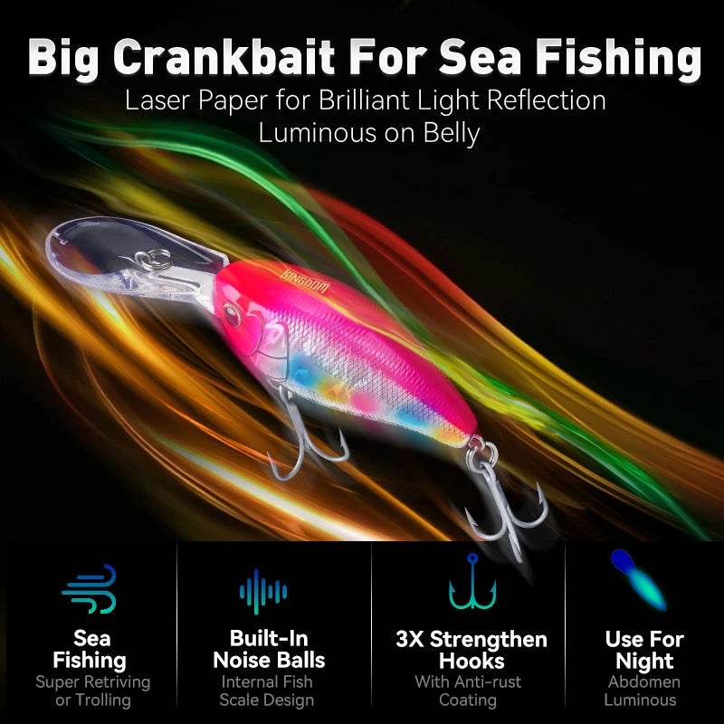 KINGDOM Kingpro OC-62 Big Crankbait - Fish & Cheaps | Fishing & Outdoor Gear