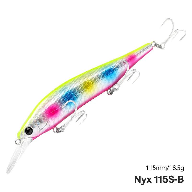 TSURINOYA 115S NYX Sinking Minnow Jerkbait - Fish & Cheaps | Fishing & Outdoor Gear