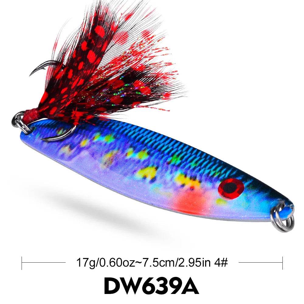 PROBEROS 17g S Shape Long Cast Jig - Fish & Cheaps | Fishing & Outdoor Gear