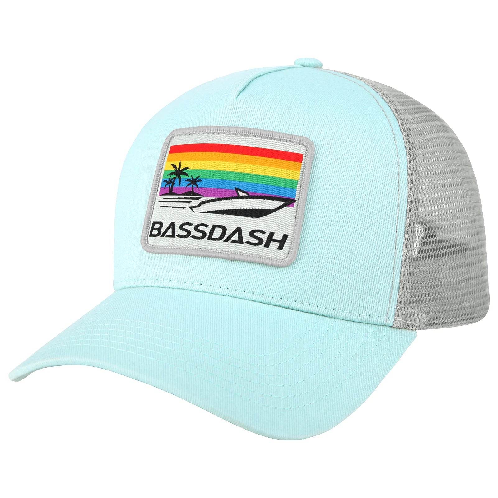 BASSDASH Embroidered Trucker Hat - Fish & Cheaps | Fishing & Outdoor Gear