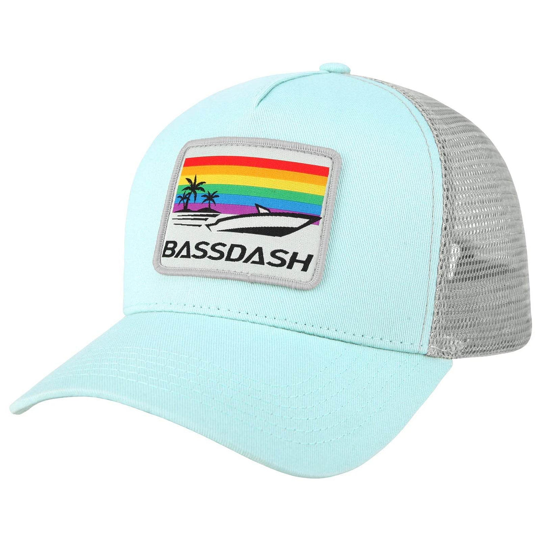 BASSDASH Embroidered Trucker Hat - Fish & Cheaps | Fishing & Outdoor Gear