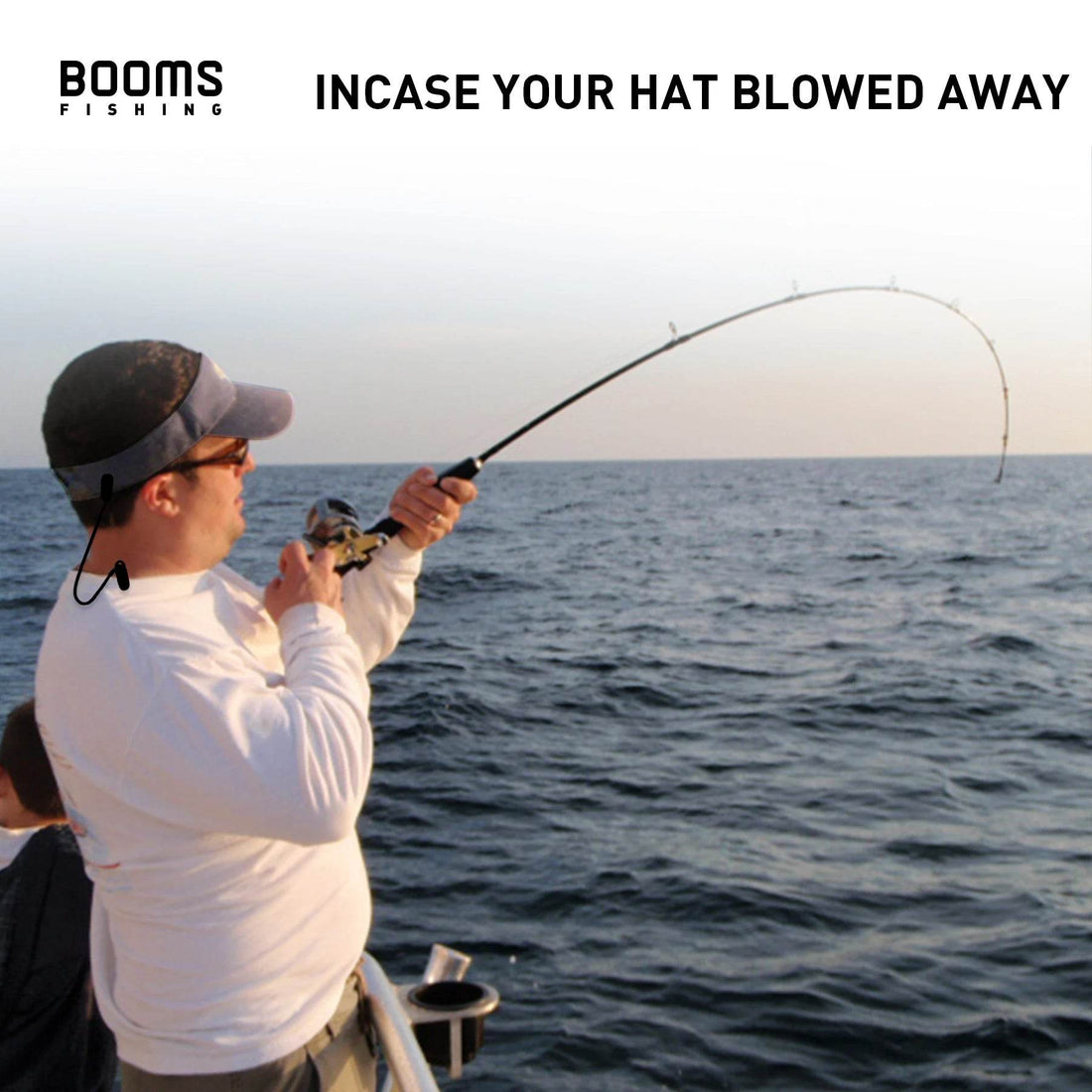 Booms Fishing CG1 Anti-Lost Cap Elastic Rope - Fish & Cheaps | Fishing & Outdoor Gear