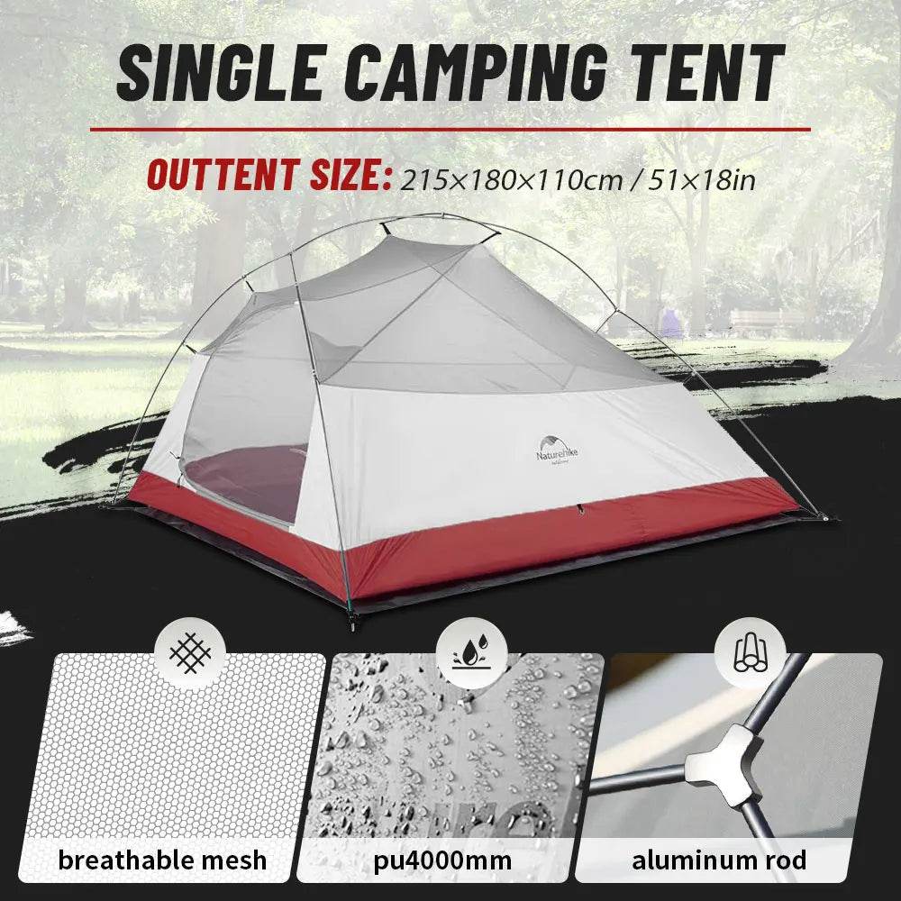 Naturehike Cloud Up 3 Ultralight Tent - Fish & Cheaps | Fishing & Outdoor Gear
