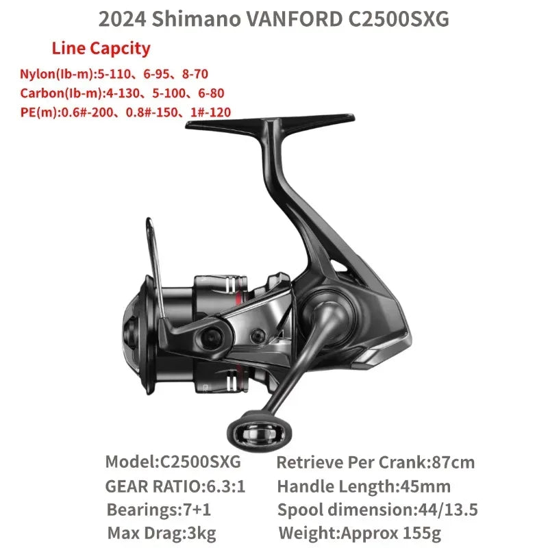 Shimano 2024 Vanford Spinning Reel - Fish & Cheaps | Fishing & Outdoor Gear