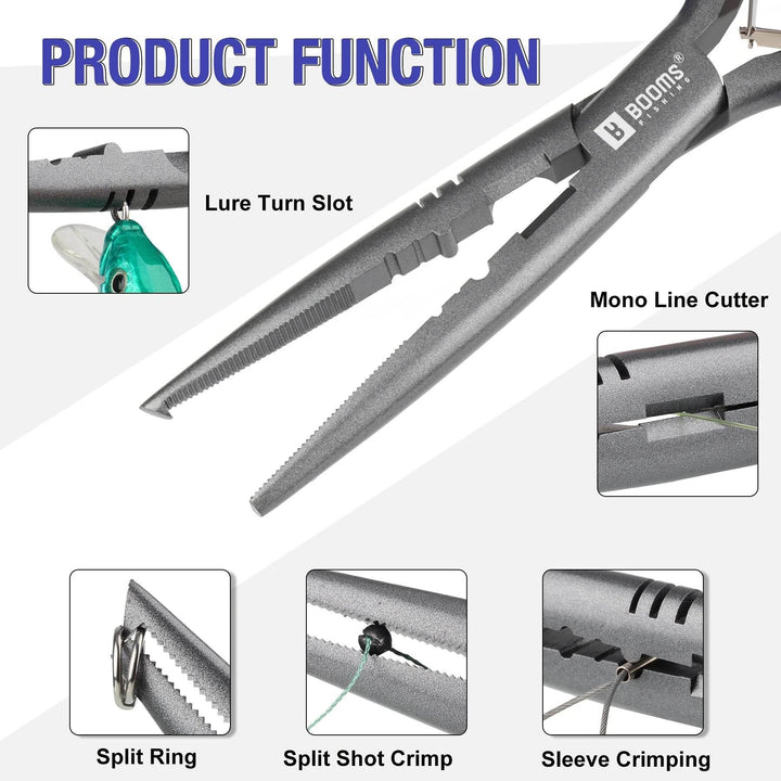 Booms XT01 Fishing Tools Set: Pliers, Gripper & Scissors - Fish & Cheaps | Fishing & Outdoor Gear