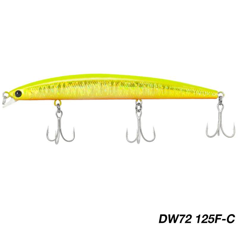 TSURINOYA 125F Ultra Long Casting Slim Minnow - Fish & Cheaps | Fishing & Outdoor Gear