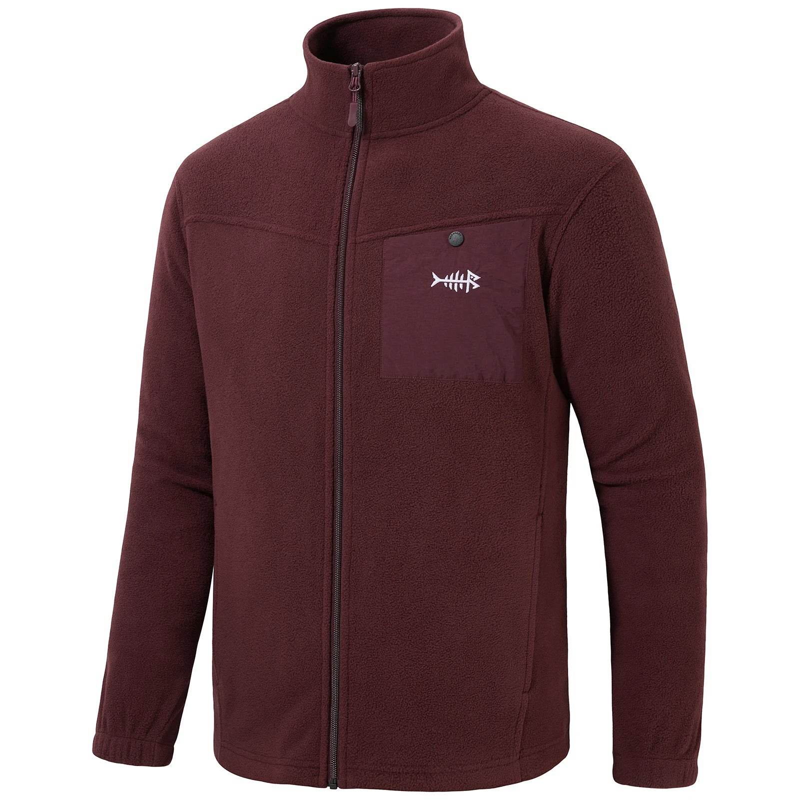 BASSDASH AllDay Men’s Full Zip Fleece Jacket - Fish & Cheaps | Fishing & Outdoor Gear