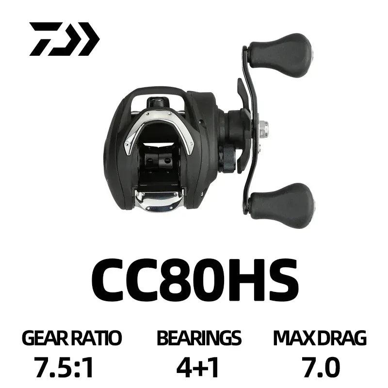 Daiwa CC80 CR80 Baitcast Reel - Fish & Cheaps | Fishing & Outdoor Gear