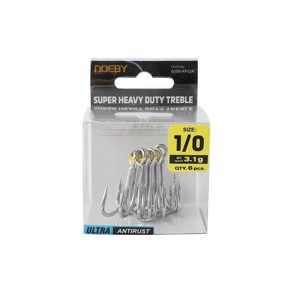 NOEBY Heavy Class Treble Hook – Big Game Power - Fish & Cheaps | Fishing & Outdoor Gear