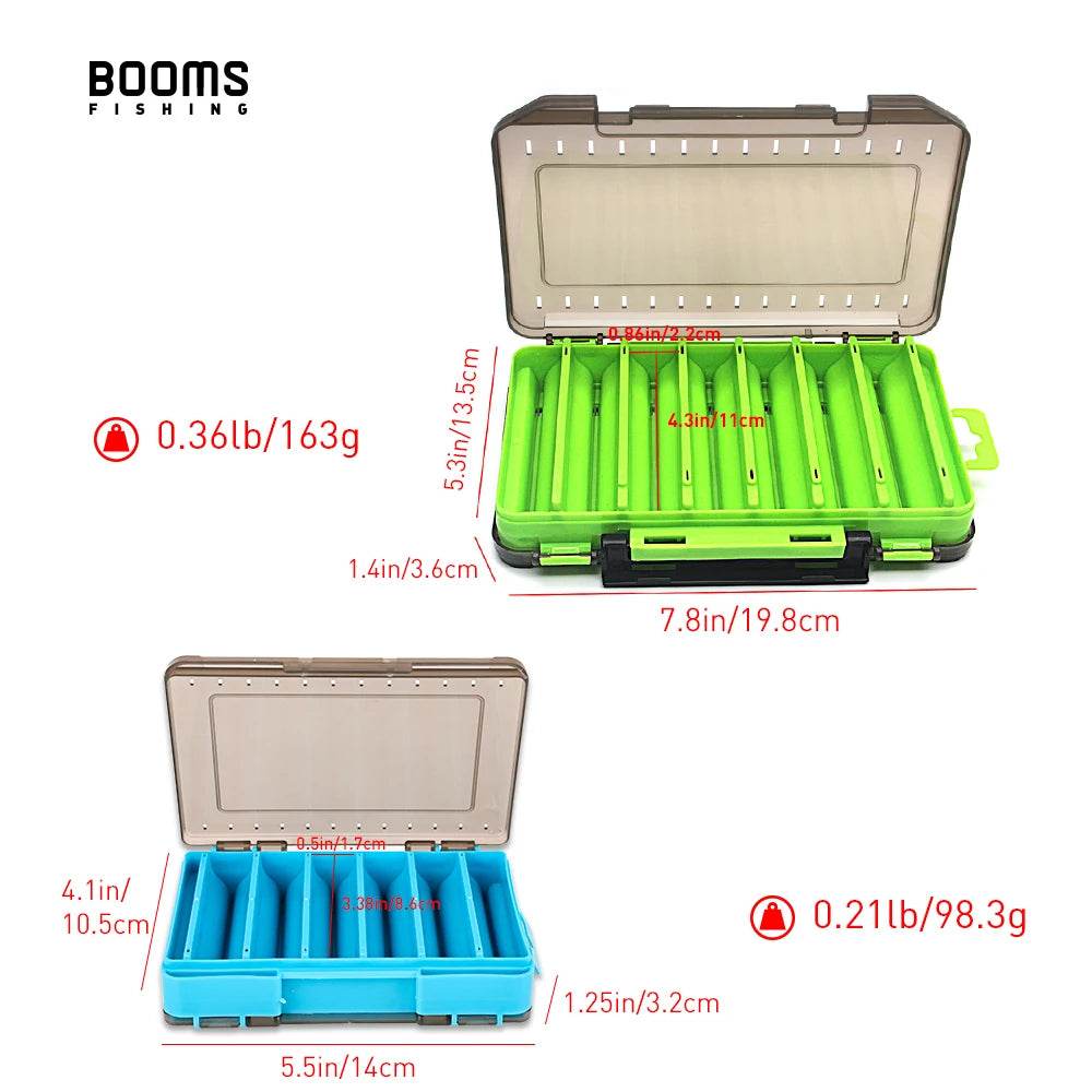 Booms Fishing LB1 Double Sided Tackle Box - Fish & Cheaps | Fishing & Outdoor Gear