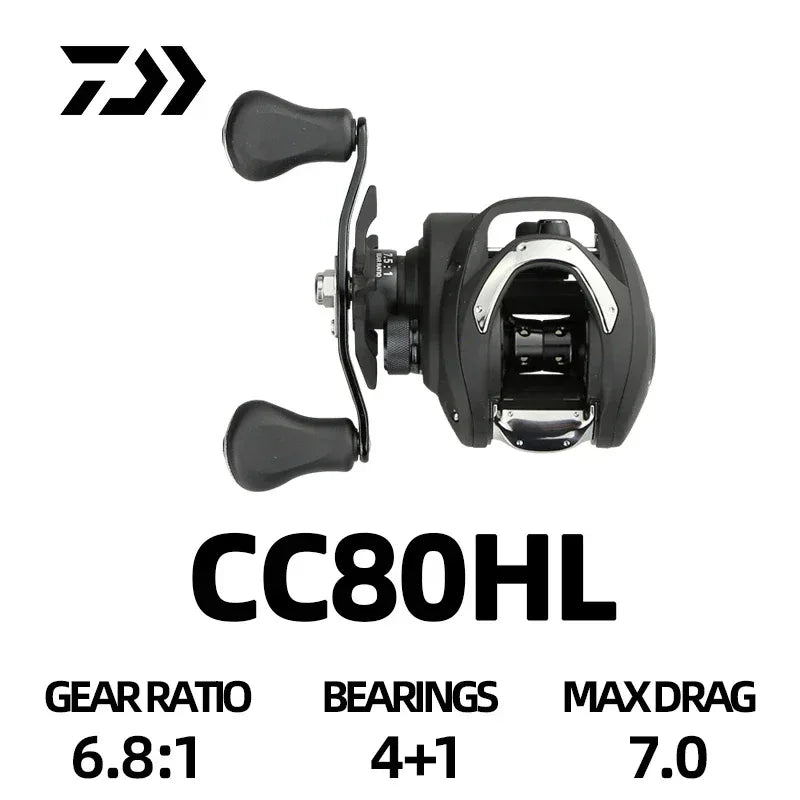 Daiwa CC80 CR80 Baitcast Reel - Fish & Cheaps | Fishing & Outdoor Gear