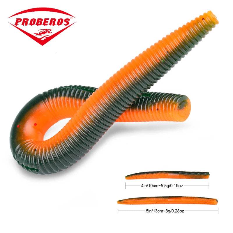 PROBEROS Lifelike Fishy Smell Worm Lures - Fish & Cheaps | Fishing & Outdoor Gear