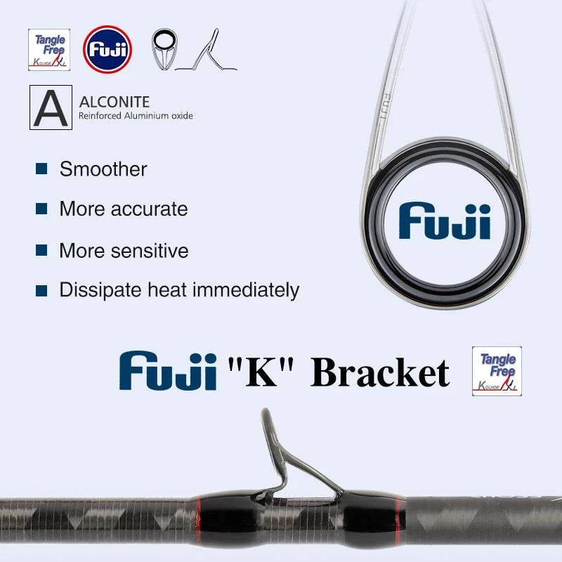 TSURINOYA HACKER Ⅱ Spinning & Casting Rod - Fish & Cheaps | Fishing & Outdoor Gear