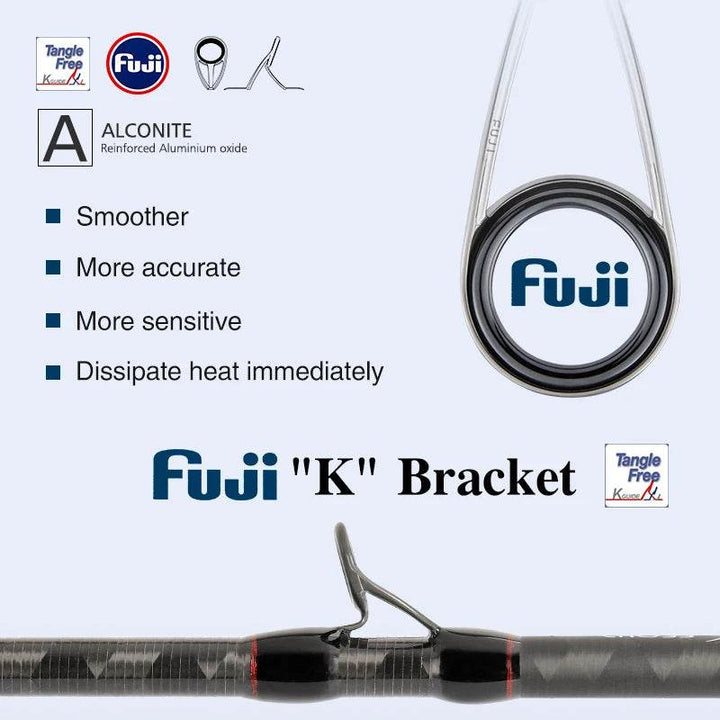 TSURINOYA HACKER Ⅱ Spinning & Casting Rod - Fish & Cheaps | Fishing & Outdoor Gear