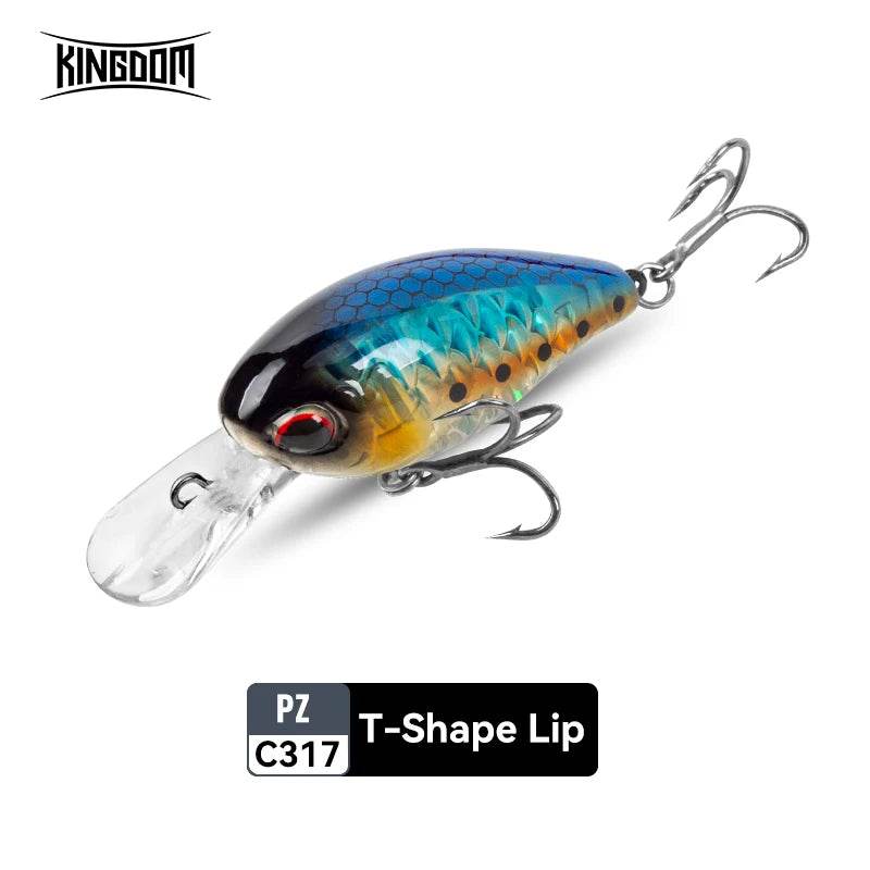 KINGDOM Floating Minnow Crankbait Lure - Fish & Cheaps | Fishing & Outdoor Gear