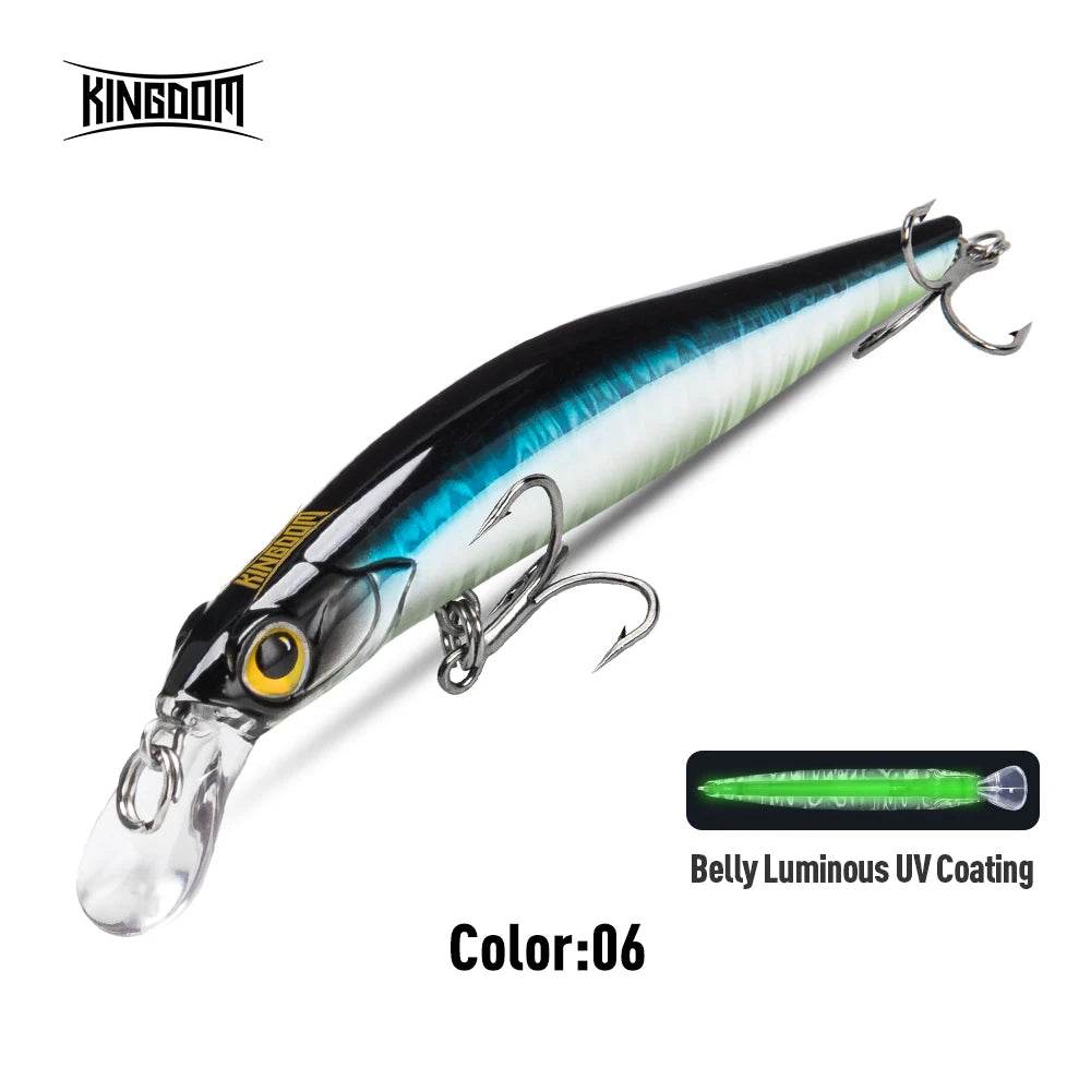 Kingdom Kingart Sinking Minnow Lure - Fish & Cheaps | Fishing & Outdoor Gear