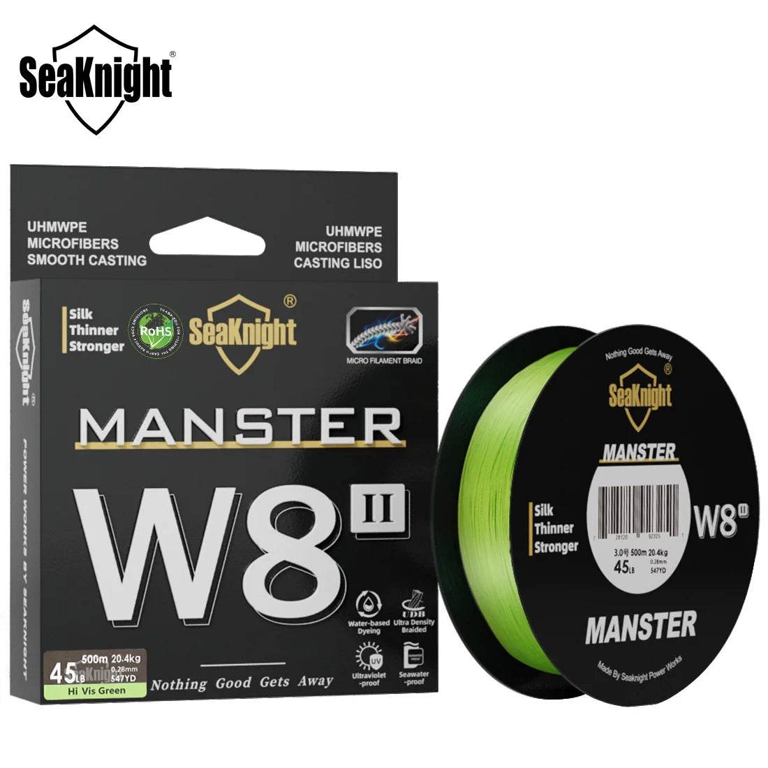 SeaKnight W8 II 500M 8-Strand PE Braided Line - Fish & Cheaps | Fishing & Outdoor Gear