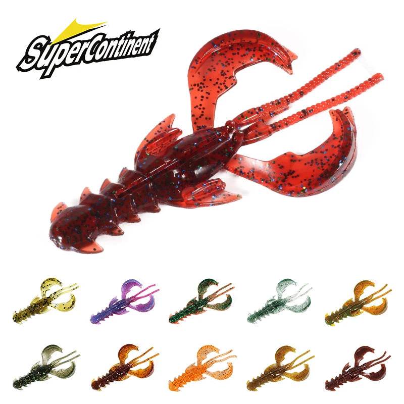 Supercontinent Crazy Lures Soft Plastic Shrimp & Lobster Set - Fish & Cheaps | Fishing & Outdoor Gear