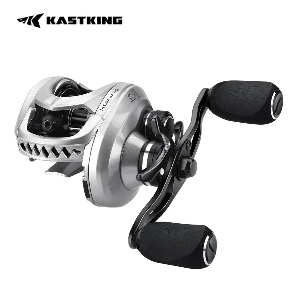 KastKing MegaJaws Baitcasting Reel – AutoMag Dual Braking, 17.6 lb Carbon Drag - Fish & Cheaps | Fishing & Outdoor Gear