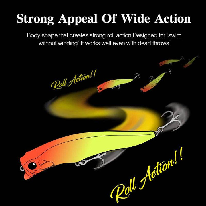 TSURINOYA GORGO 120F Shallow Range Minnow - Fish & Cheaps | Fishing & Outdoor Gear