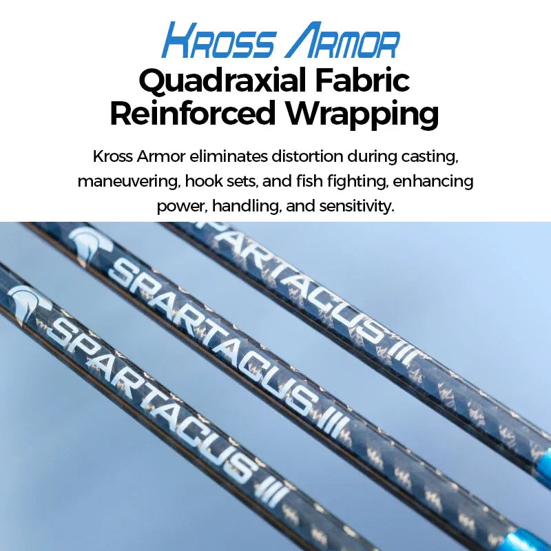 KastKing Spartacus III Carbon Lure Rod - Fish & Cheaps | Fishing & Outdoor Gear