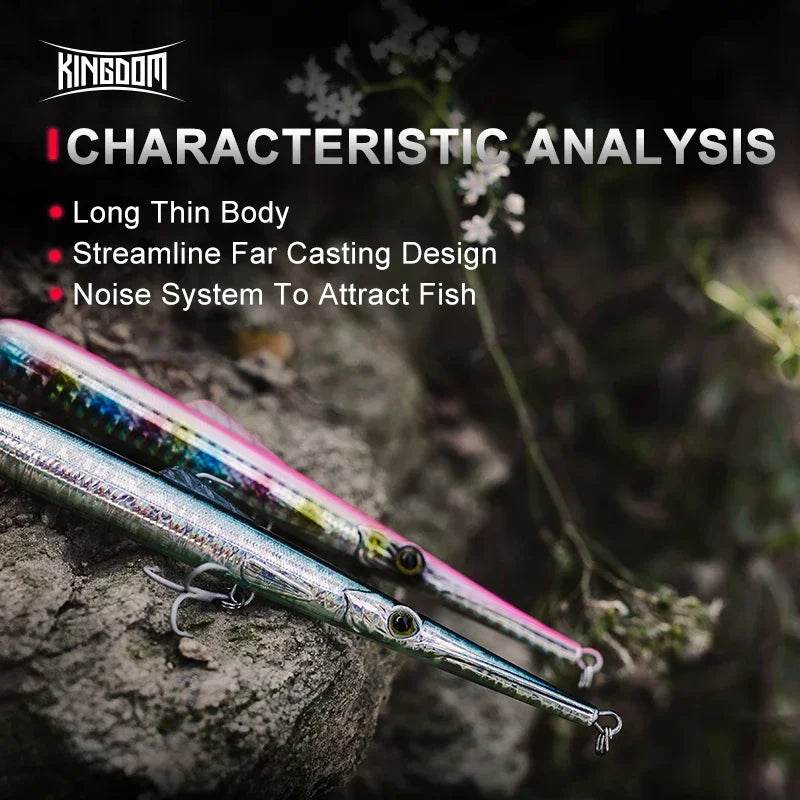 Kingdom Needle Pencil Stickbait Lure - Fish & Cheaps | Fishing & Outdoor Gear