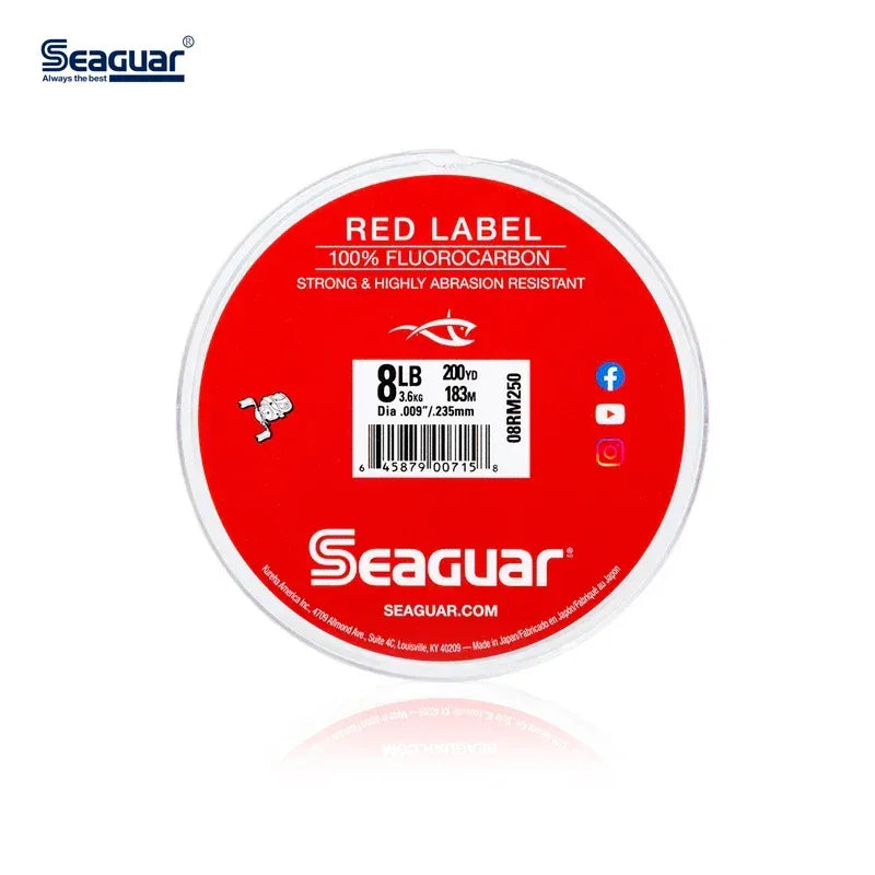 Seaguar Red Label Fluorocarbon Fishing Line - Fish & Cheaps | Fishing & Outdoor Gear
