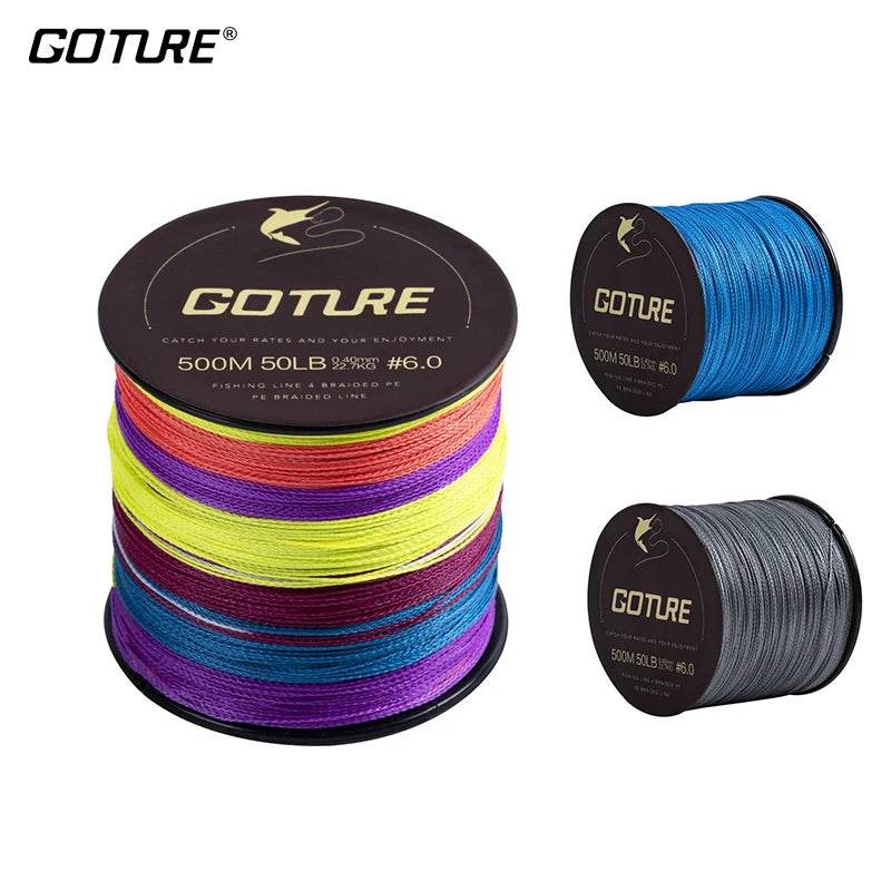 GOTURE 500M Braided Fishing Line - Fish & Cheaps | Fishing & Outdoor Gear