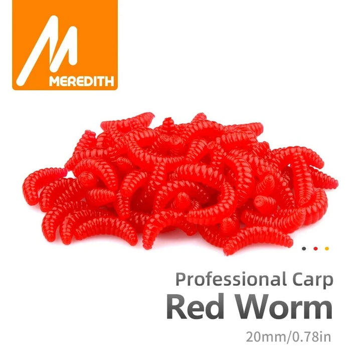Meredith Soft Grub Maggot Lure Baits – Lures