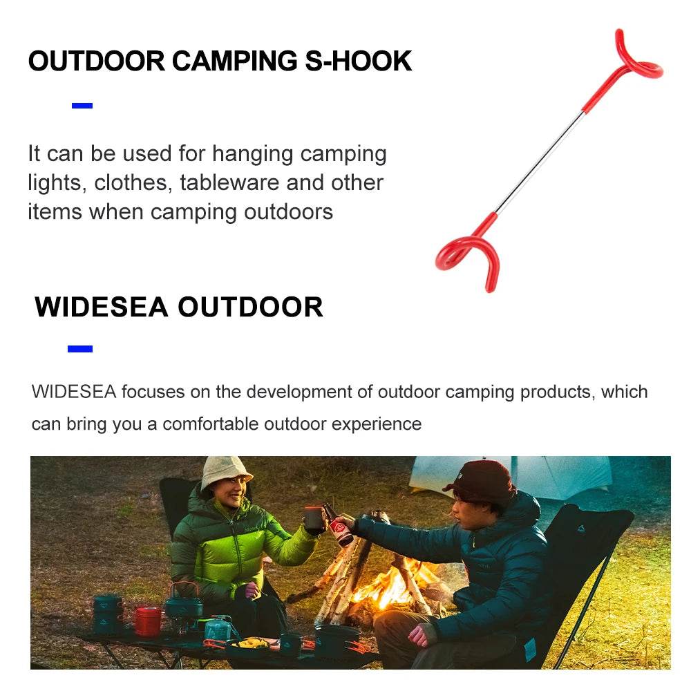 Widesea Multi-Functional Camping Light Hook S-Hanger - Fish & Cheaps | Fishing & Outdoor Gear