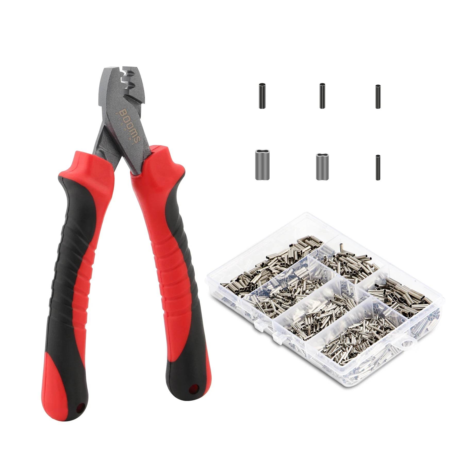 Booms CP2 Crimping Pliers & 300 Crimp Sleeves Set - Fish & Cheaps | Fishing & Outdoor Gear