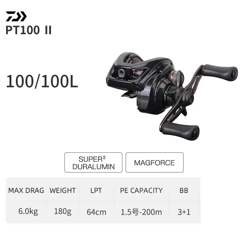 Daiwa PR100 II Pro Baitcast Reel - Fish & Cheaps | Fishing & Outdoor Gear