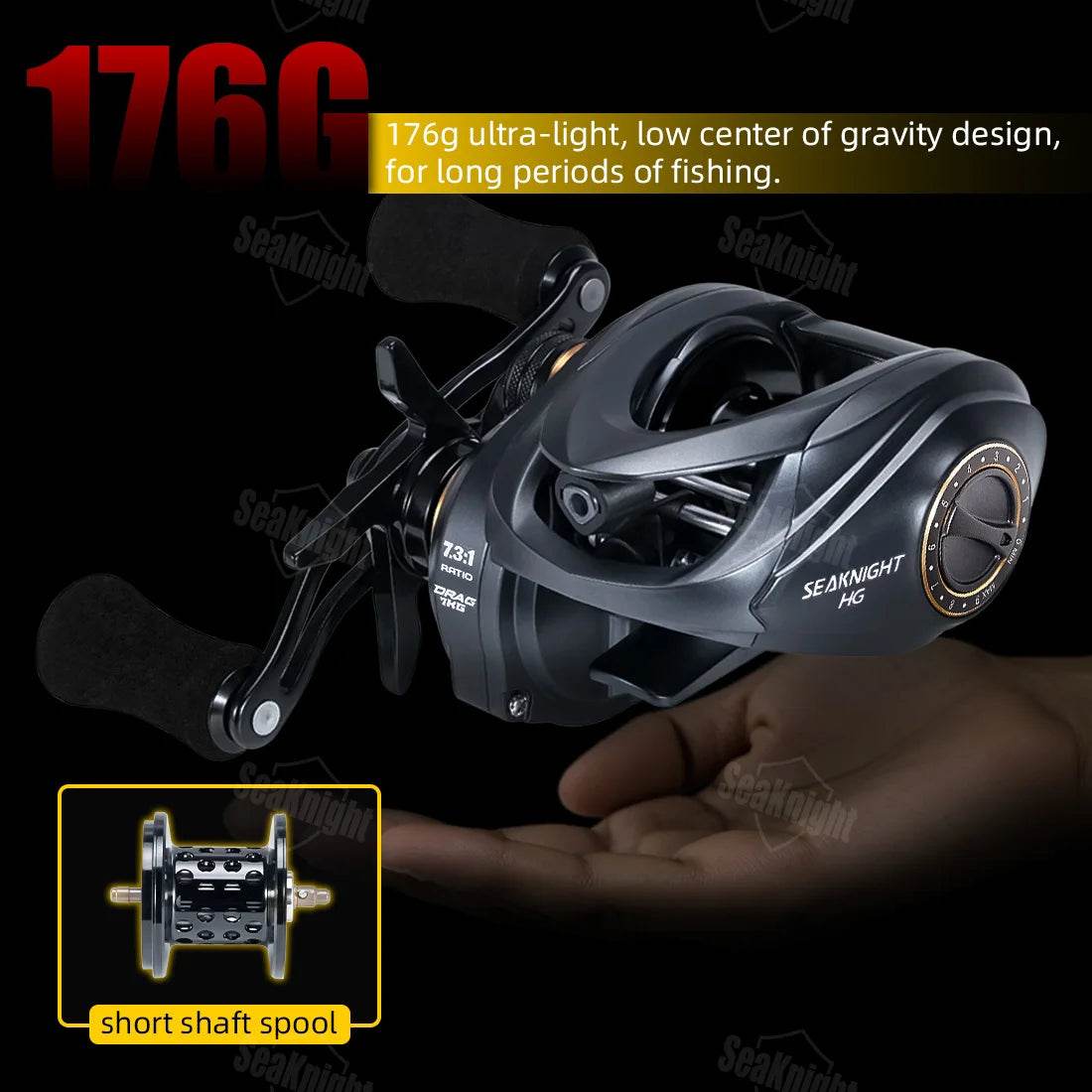 SeaKnight FALCAN IV Ultralight Baitcasting Reel - Fish & Cheaps | Fishing & Outdoor Gear