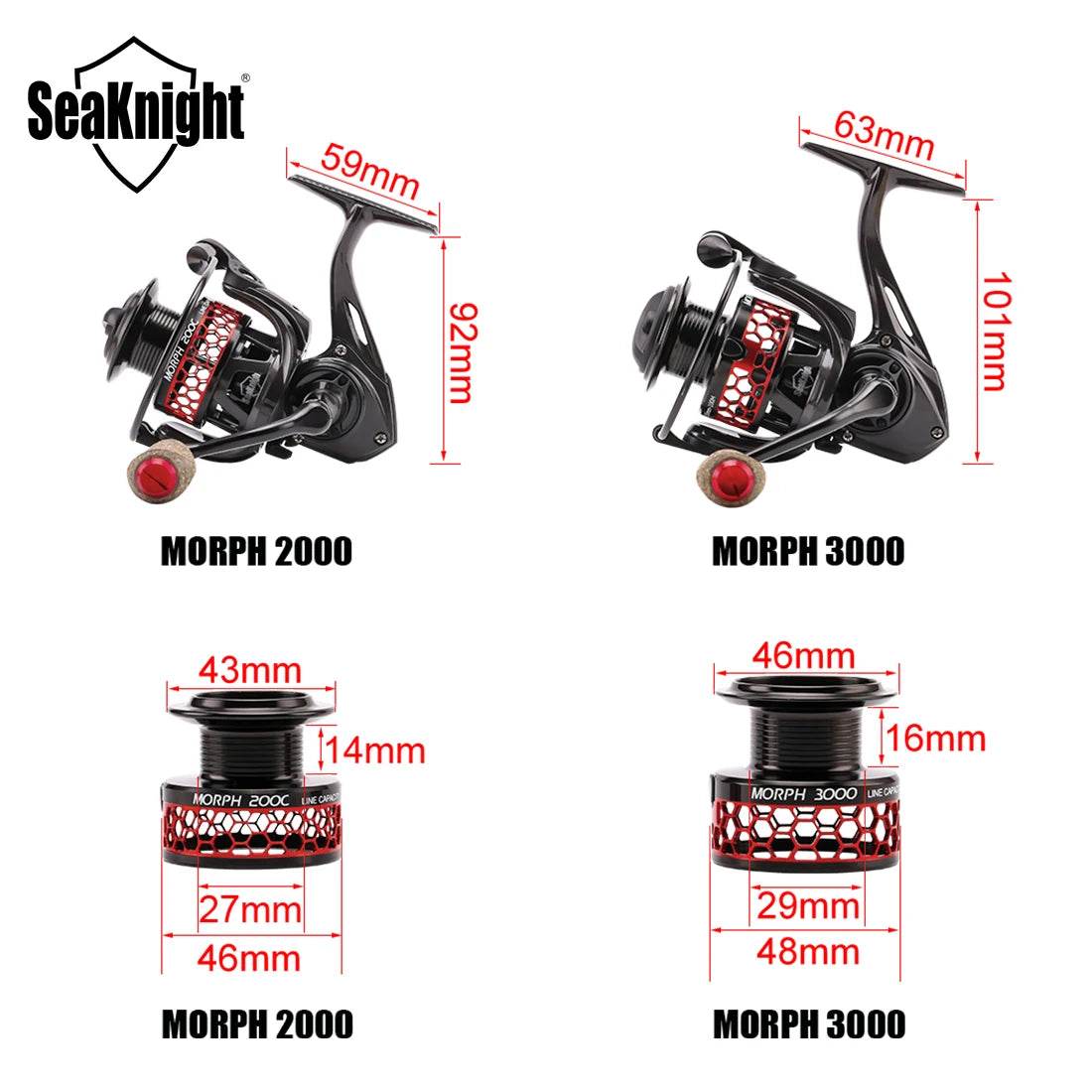 SeaKnight MORPH2000 Spinning Reel - Fish & Cheaps | Fishing & Outdoor Gear
