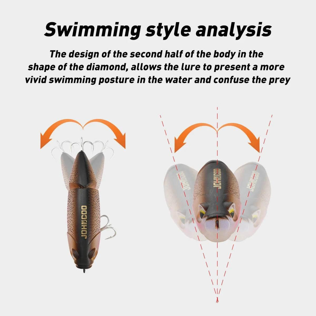 JOHNCOO Multi Jointed VIB Swimbait—8cm - Fish & Cheaps | Fishing & Outdoor Gear