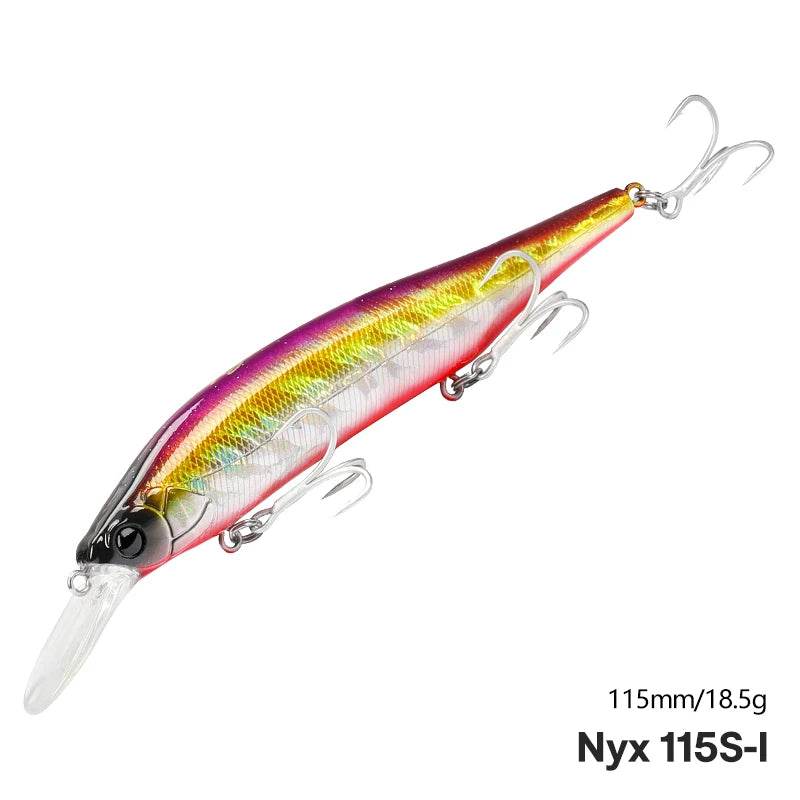 TSURINOYA 115S NYX Sinking Minnow Jerkbait - Fish & Cheaps | Fishing & Outdoor Gear