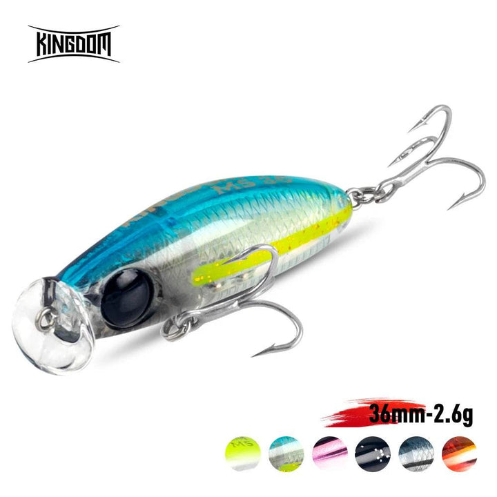Kingdom Micro Minnow 2.6g – Precision Lure for Every Angler - Fish & Cheaps | Fishing & Outdoor Gear