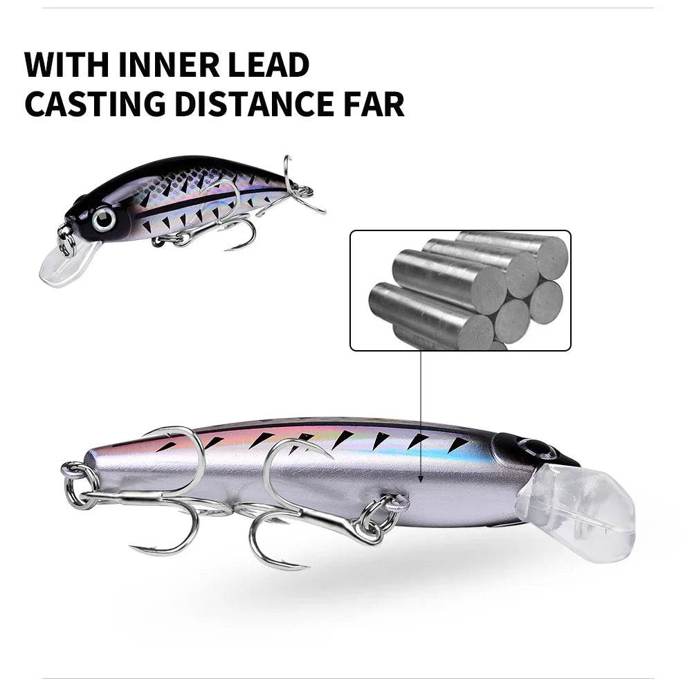 PROBEROS Sinking Minnow 80mm – Lifelike Crankbait Action - Fish & Cheaps | Fishing & Outdoor Gear